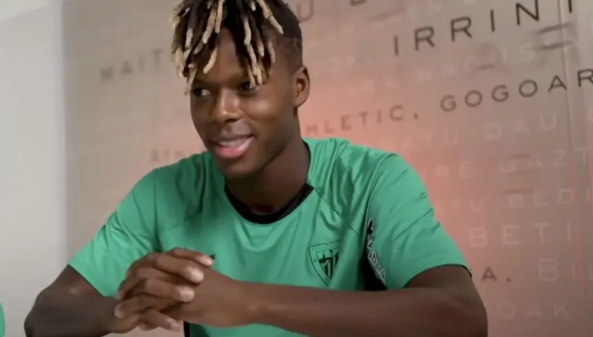 Nico Williams @UEFA