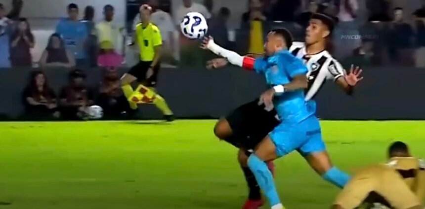 Neymar Sent Off… for a Handball Goal!