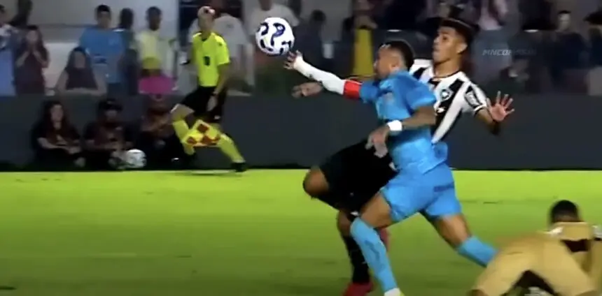 Neymar Sent Off… for a Handball Goal!