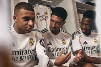 Real Madrid, Kylian Mbappé, Jude Bellingham and Vinicius