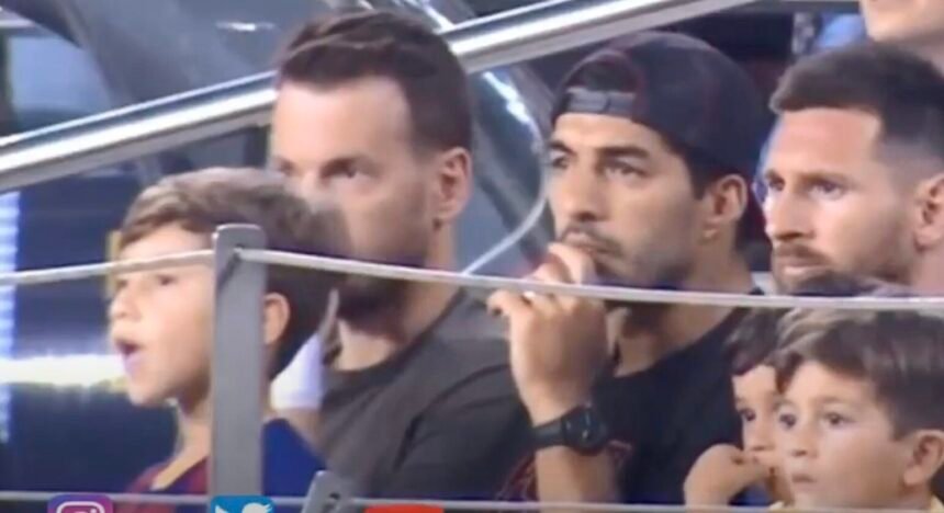 Luis Suárez and Lionel Messi