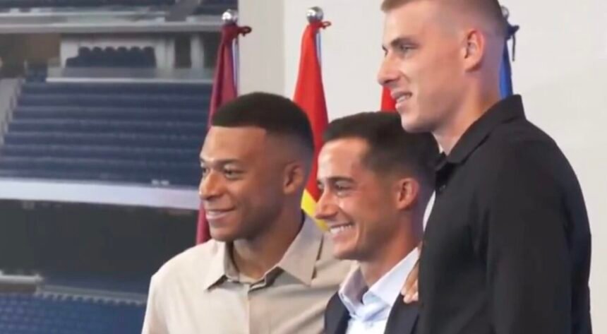 Mbappé & Lunin Bid Farewell to Lucas Vazquez… No Other Real Madrid Player Showed Up