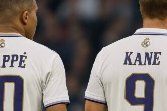 Mbappé and Kane (AI)