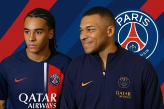 Ethan and Kylian Mbappé