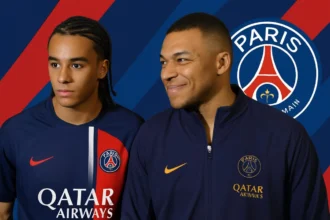 Ethan and Kylian Mbappé