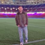 Lionel Messi back at Camp Nou