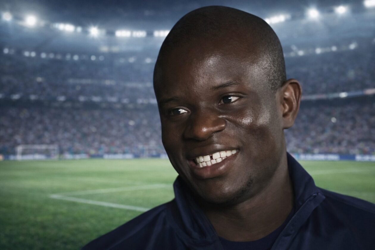 N'GOLO KANTÉ 17 Or sticker Panini Football Zur Plus Nahe Des Blauen