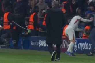 PSG vs Chelsea. Pedro Neto Pushes Ball Boy That Obeyed Luis Enrique's Order